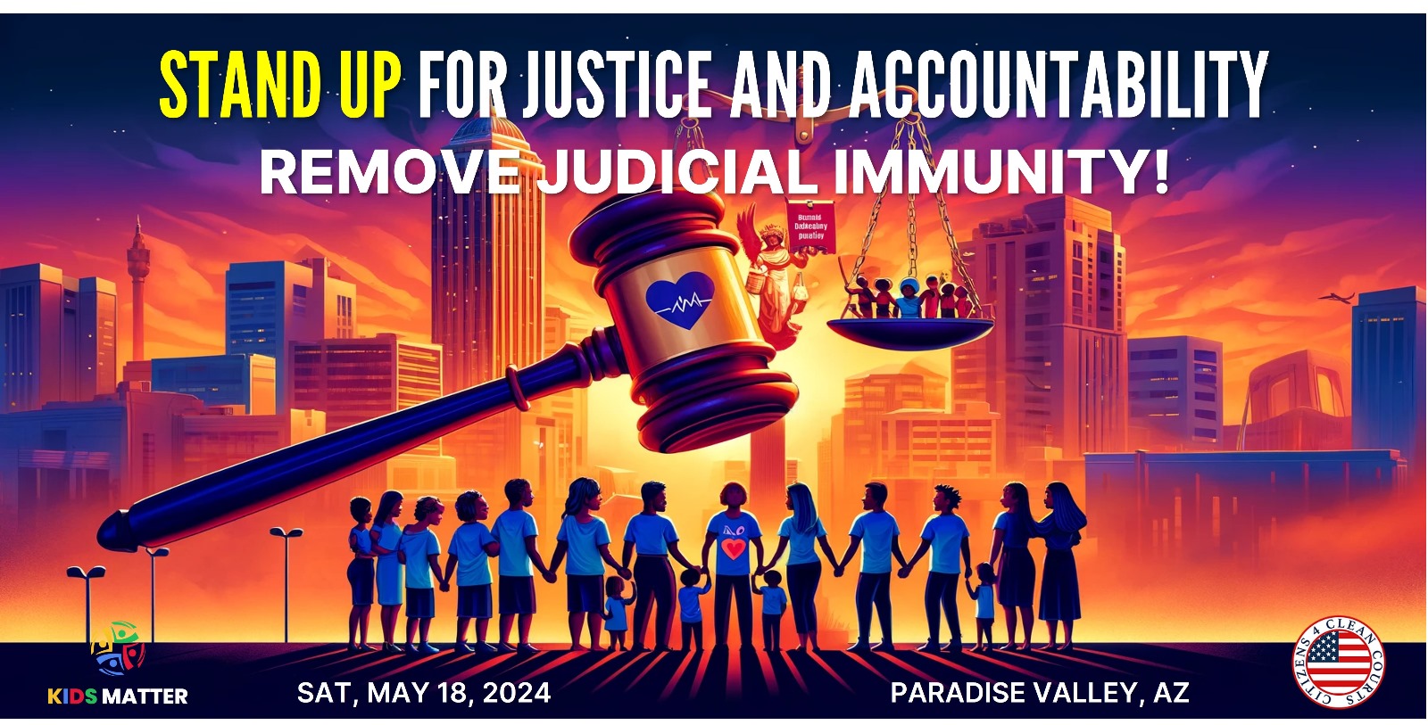 Time to Stand Up: Seeking Justice and Accountability in Our Judicial System